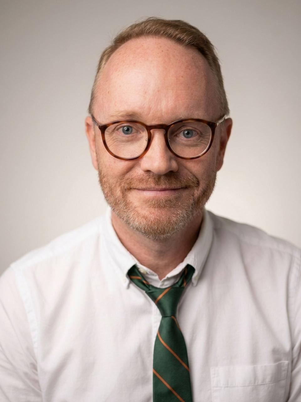 Portrait of David Hill, writer and researcher
